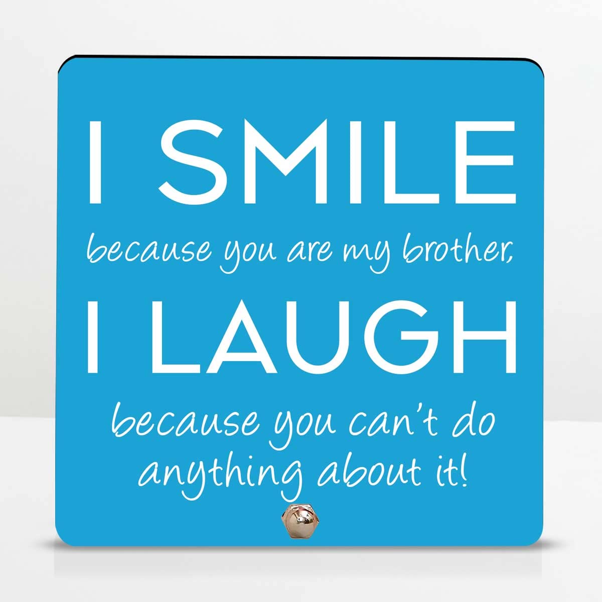 I Smile I Laugh Keepsake And Chocolate Gift Hamper For Brother