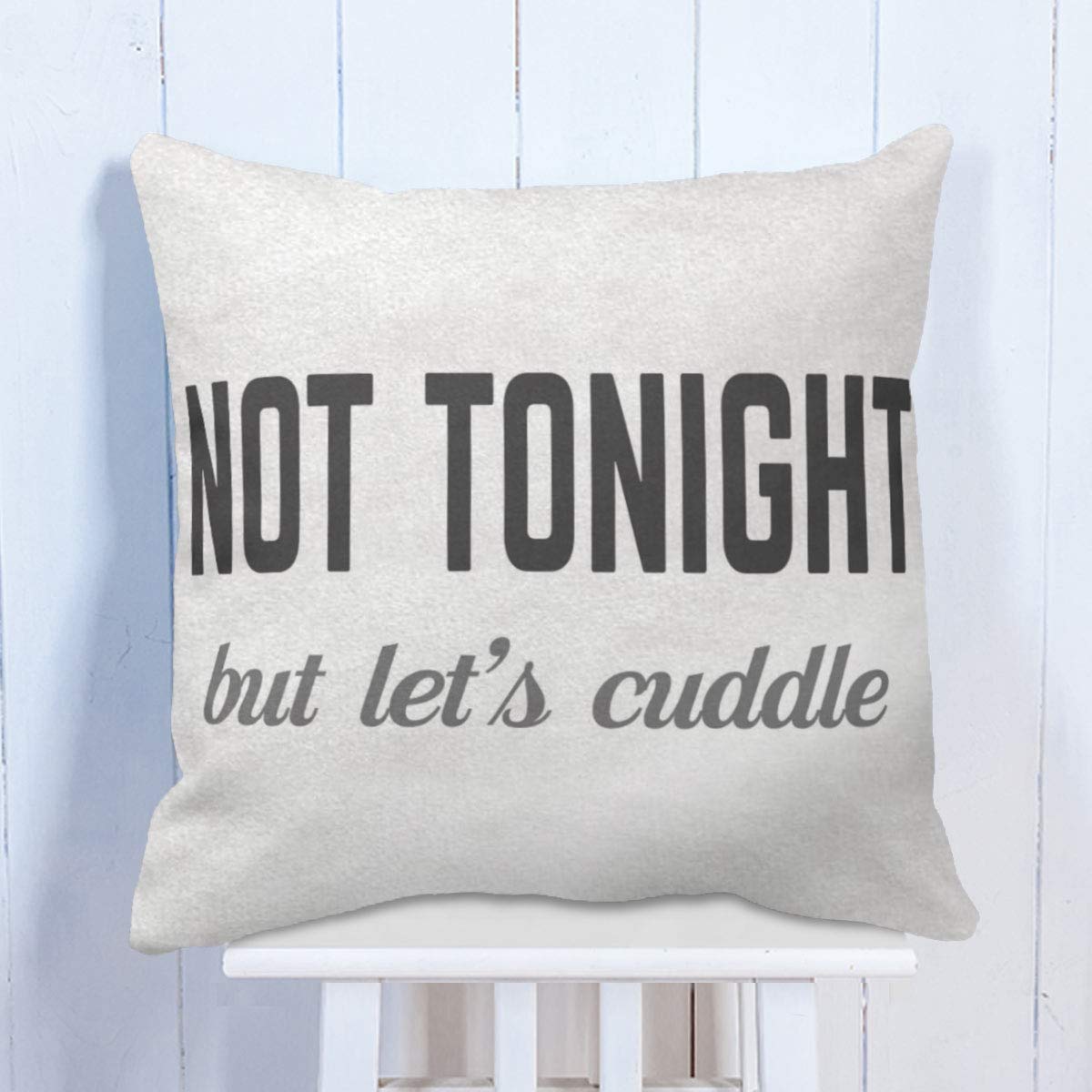 Personalised Let's Cuddle Tonight Cushion - Set of 2