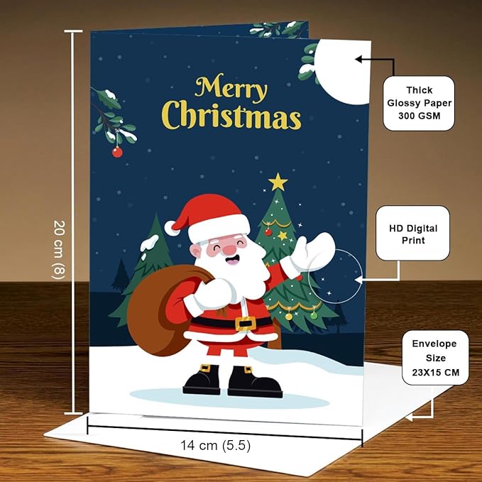 Merry Christmas Greeting Card-4