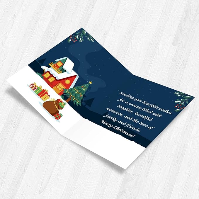 Merry Christmas Greeting Card