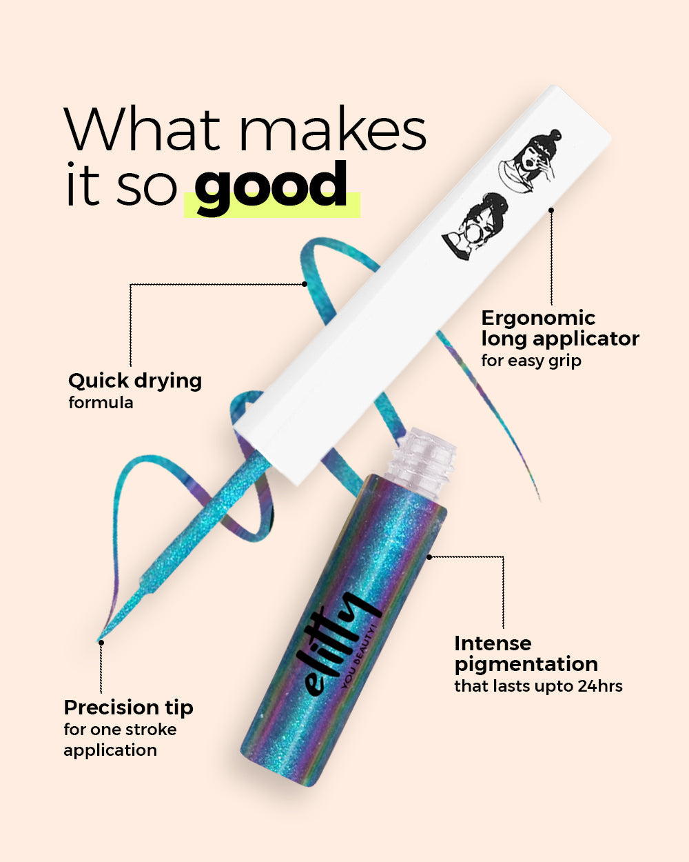 Elitty Holographic Eyeliner