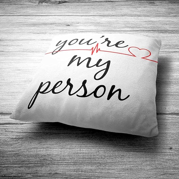 you are my person cushion