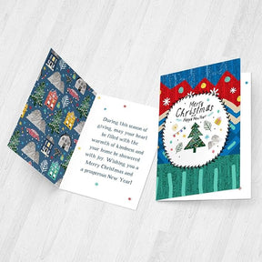 Surprises Wishes Christmas Greeting Card