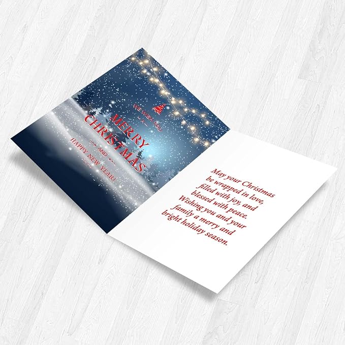 We Wish You Merry Christmas Greeting Card-2