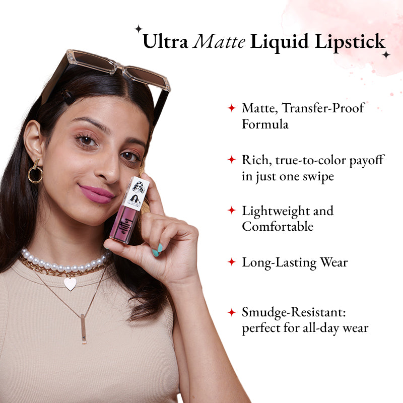 Elitty Liquid Matte Lipstick - 4 ml