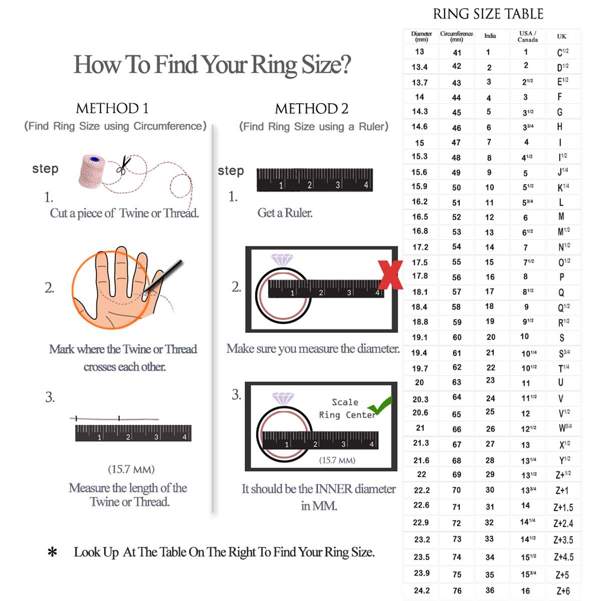Engraved Silver Adjustable Anniversary Ring