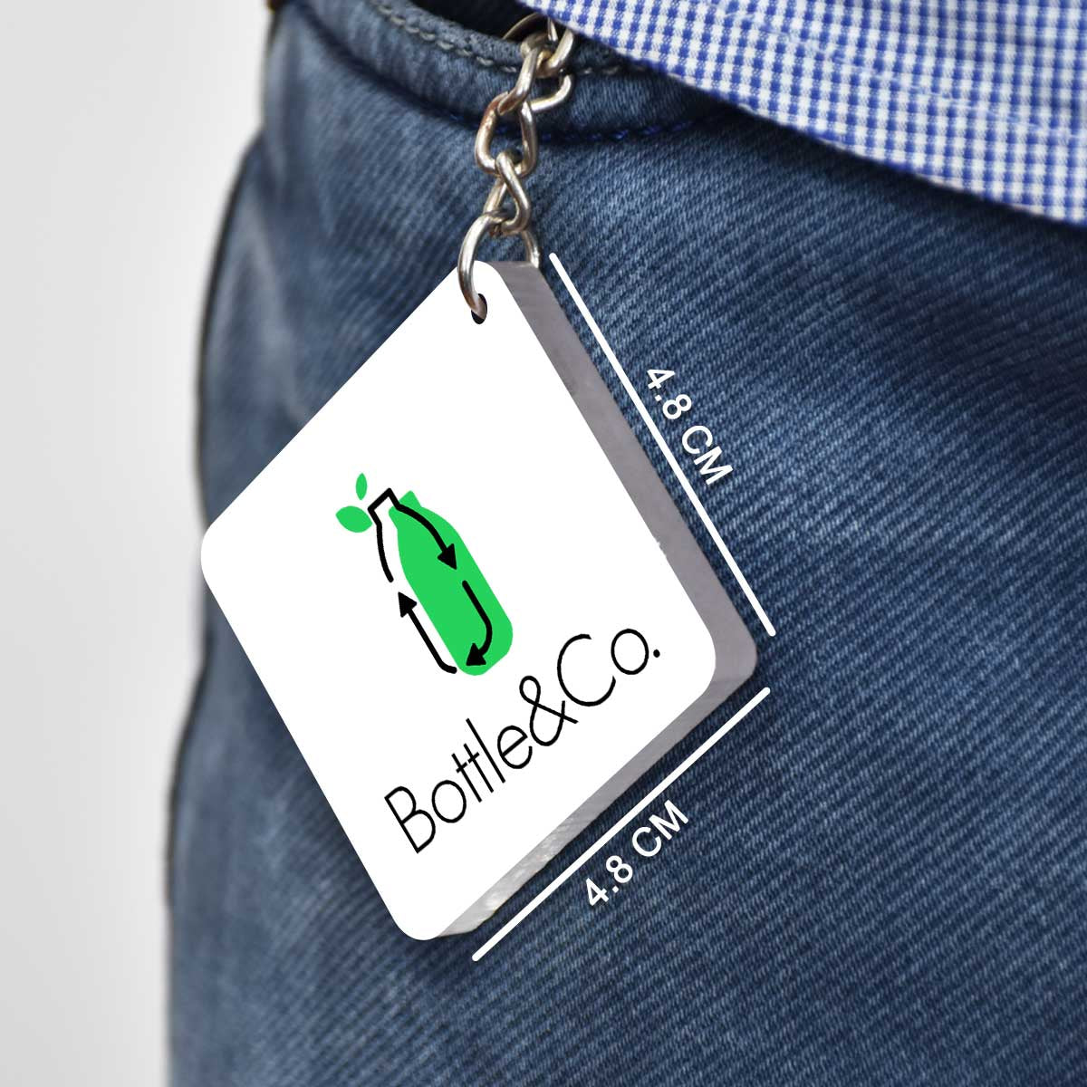 Personalised Square Acrylic Keychain (Bulk/Corporate Orders Only)