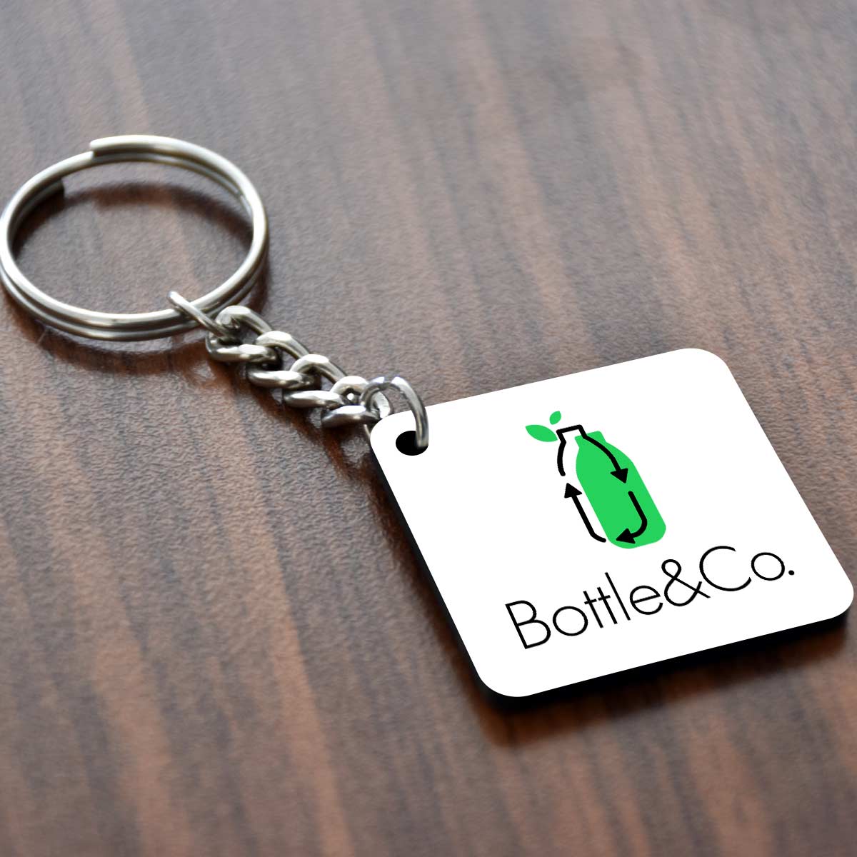 Personalised Square MDF Keychain (Bulk/Corporate Orders Only)