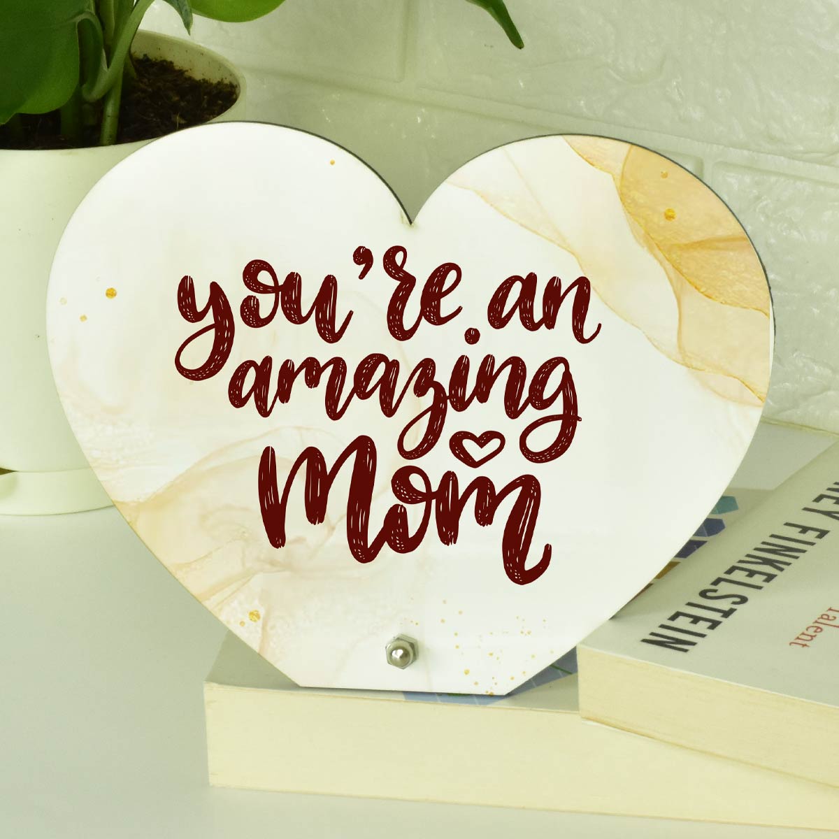 Amazing Mom Keepsake & Choco Gift Hamper Set For Mother's Day