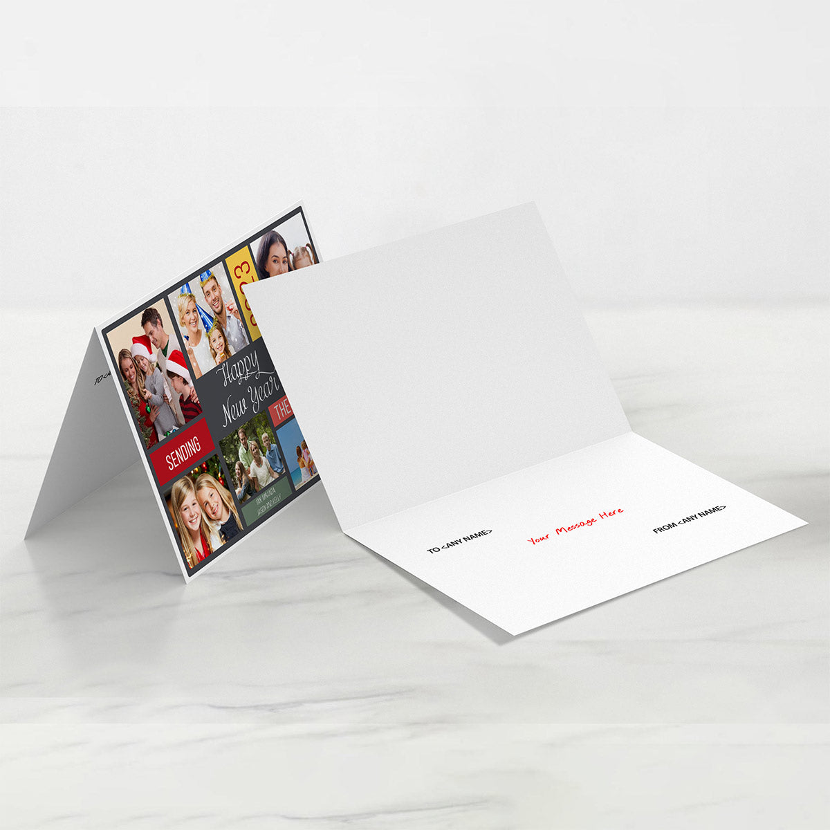 Personalised Jolly Season's Greeting Card