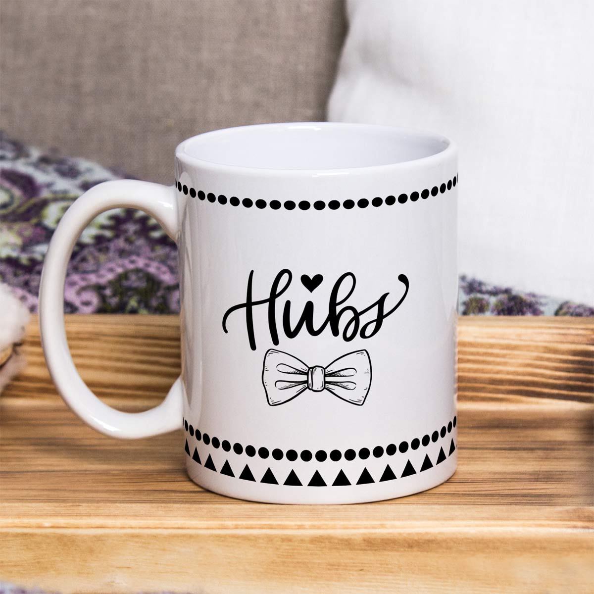 Personalized Hubs & Wifey Couple Coffee Mug Set of 2 for Valentine's Day-4