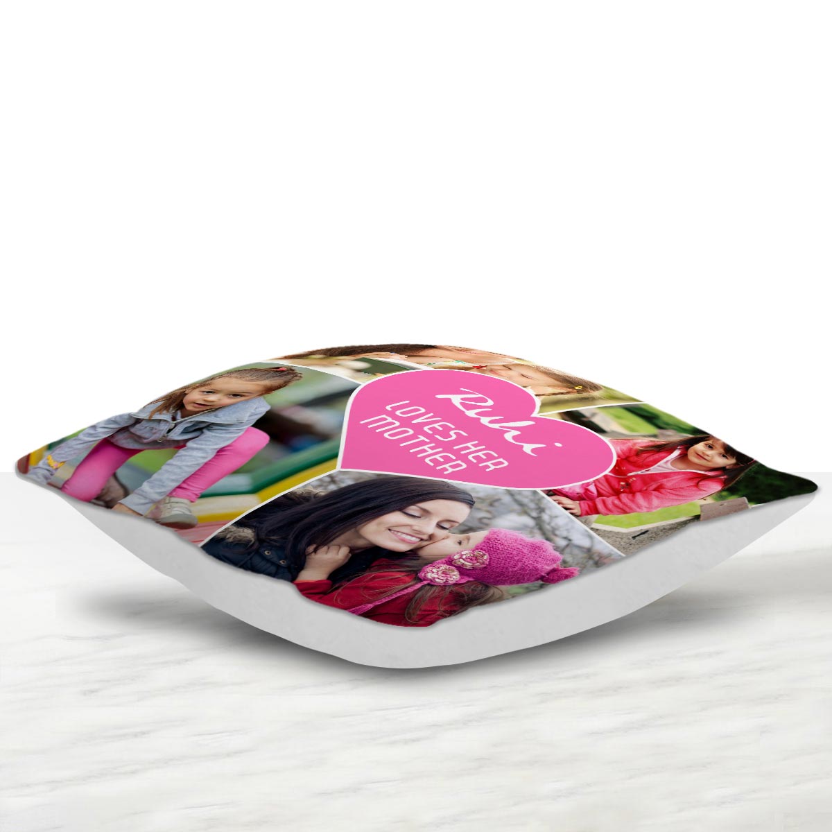 Personalized Loves Her Mother Cushion Gift for Mother's Day 2