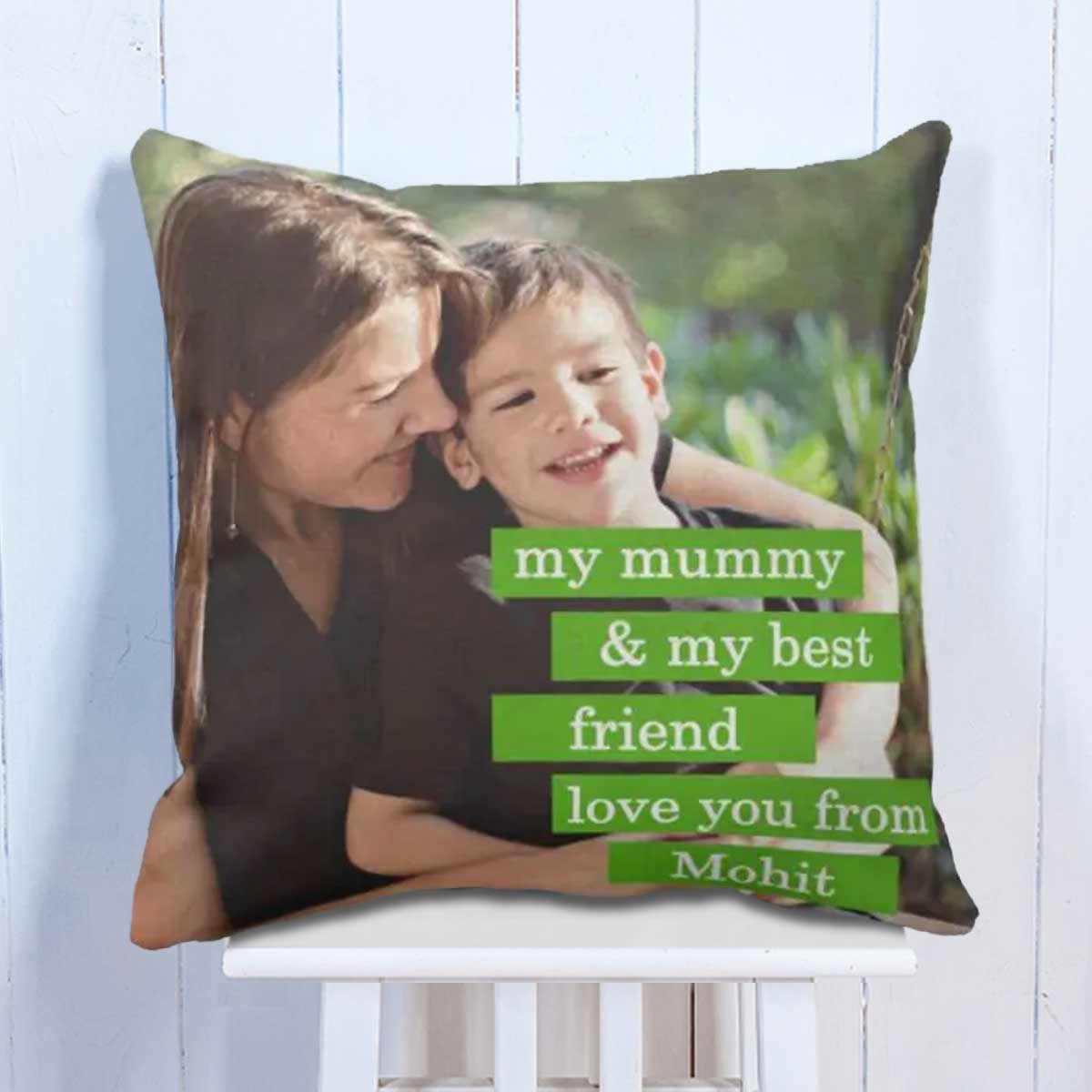 Customized My Mummy My Bff Cushion Gift For Mom 1