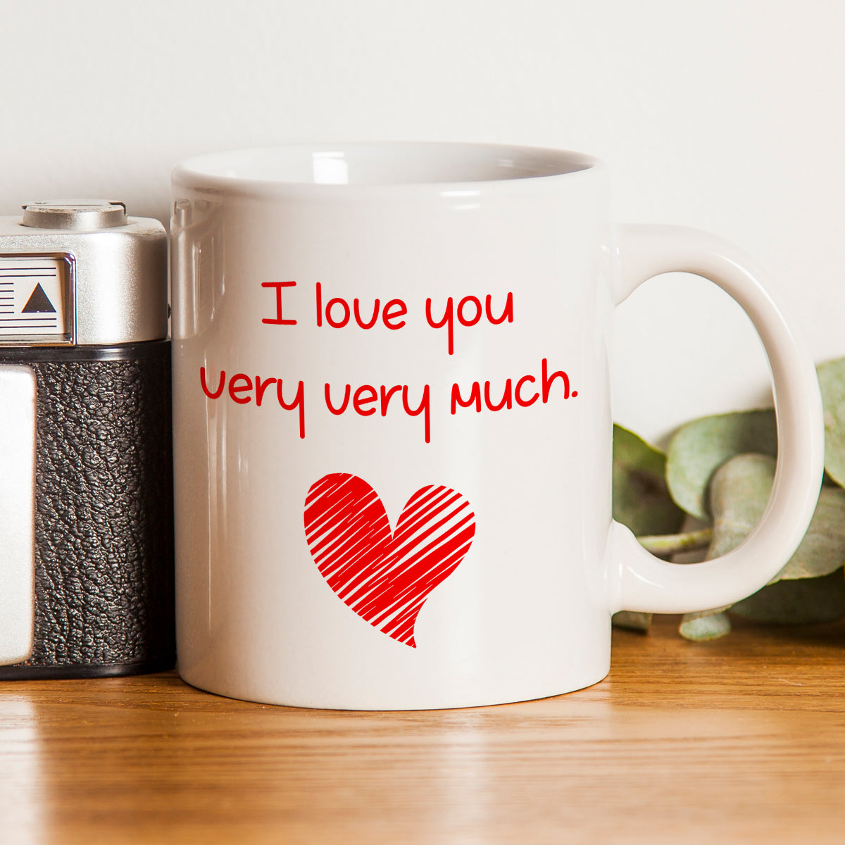 I Love You Very Very Much Valentine's Day Coffee Mug for Couple-1