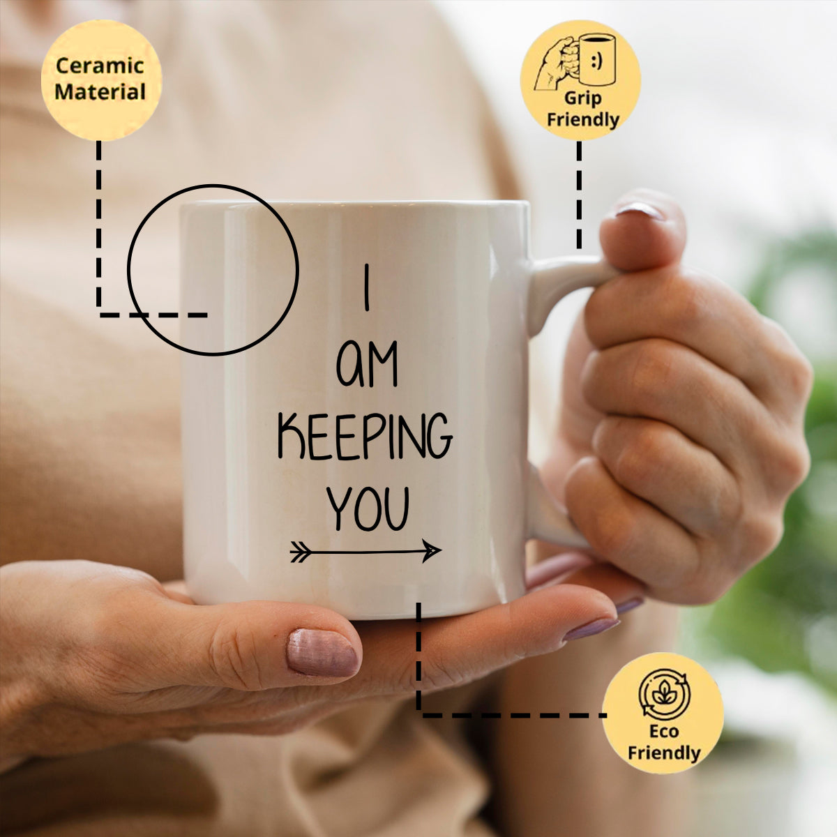 I Am Keeping You Couple Coffee Mug for Valentine's Day-3