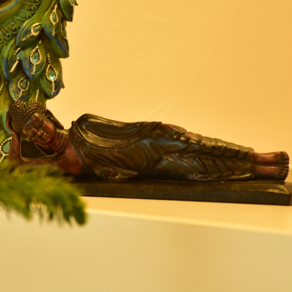 Reclining Buddha Idol Religious & Spiritual Gift for Home & Meditation Room