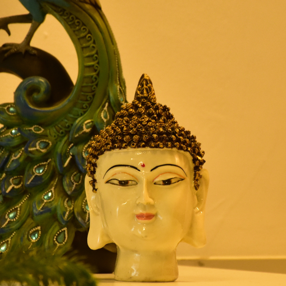 Buddha Head Idol Traditional Gift For Home Decoration