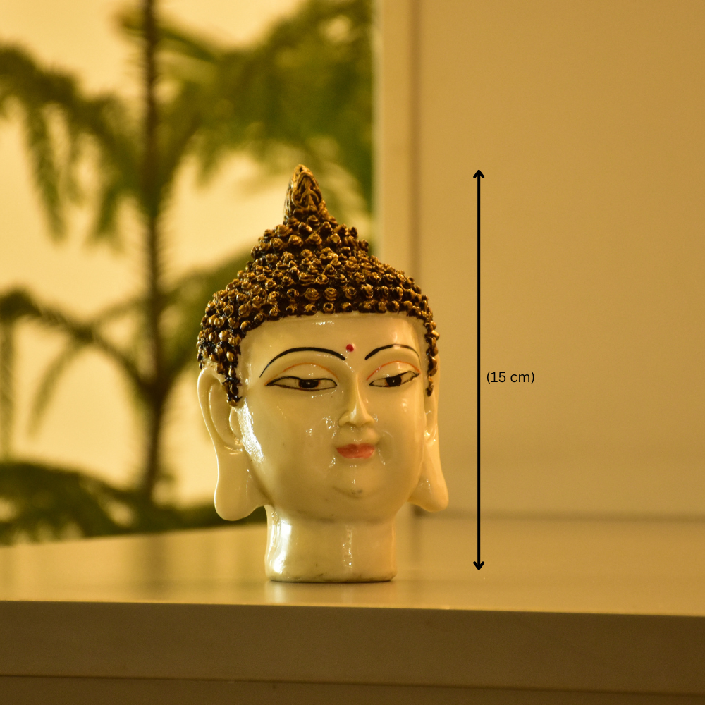 Buddha Head Idol Traditional Gift For Home Decoration
