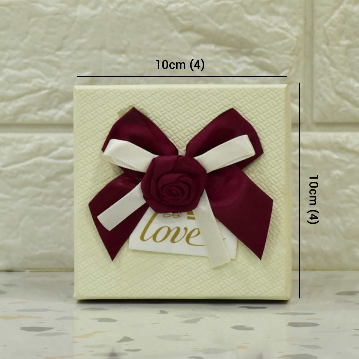Mini Cute Teddy Soft Toy Gift Box For Couple