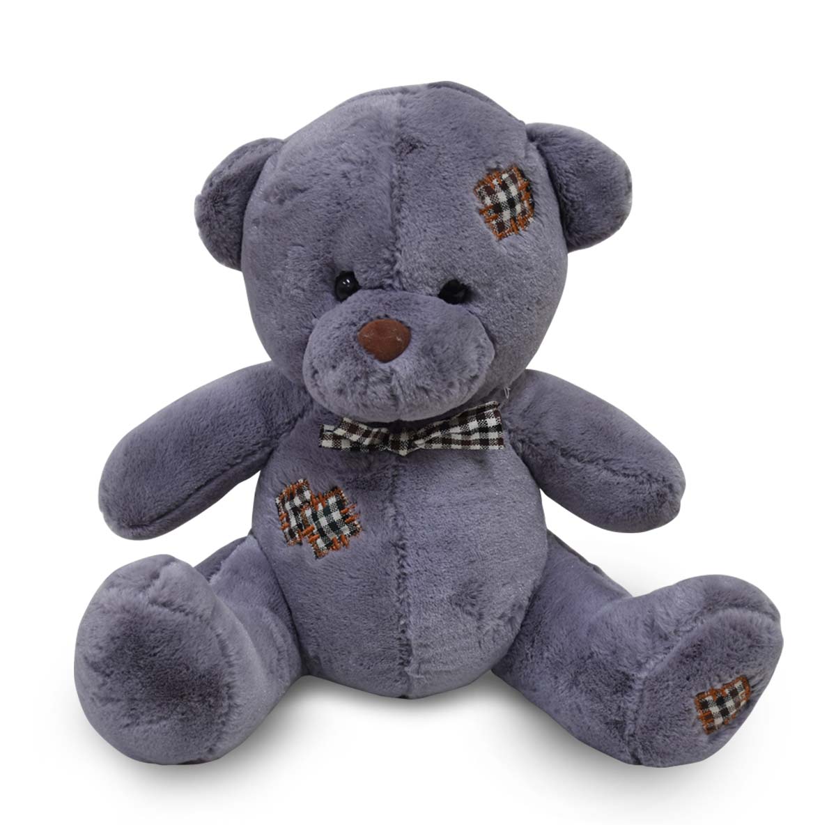 Grey Soft Teddy Bear for Valentine's Day (20cm)