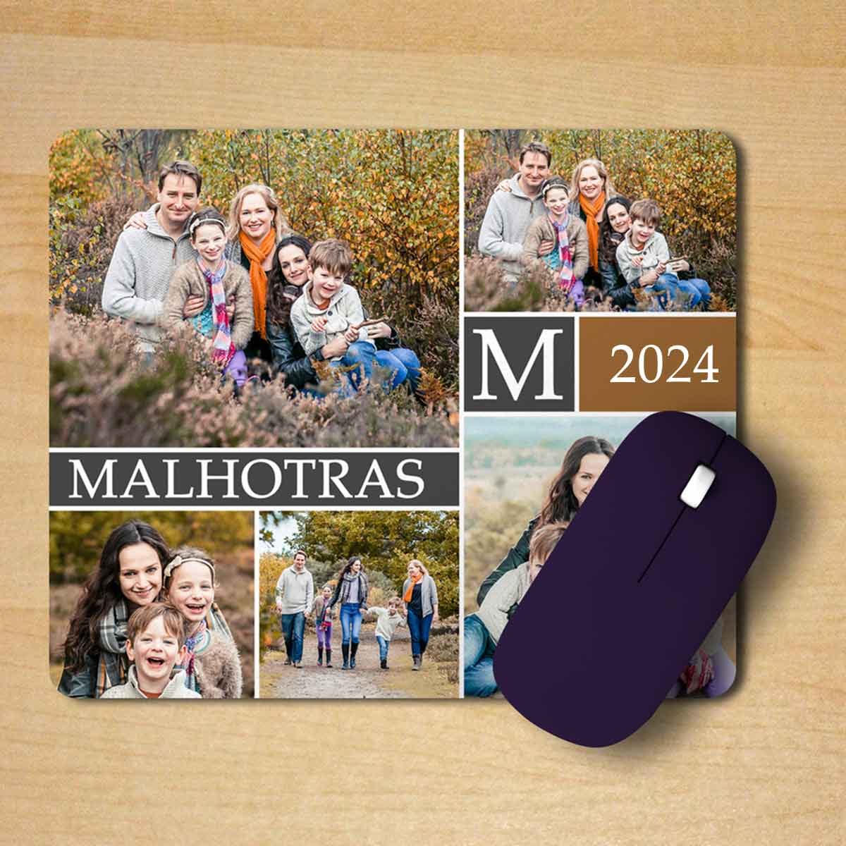 Personalised Family Name - Mouse Pad-2