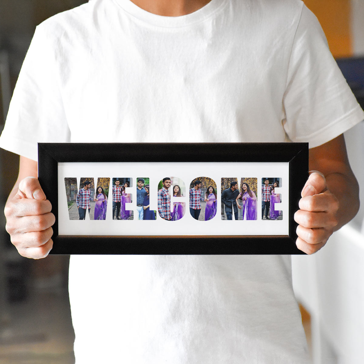 Personalised Warm Welcoming Frame