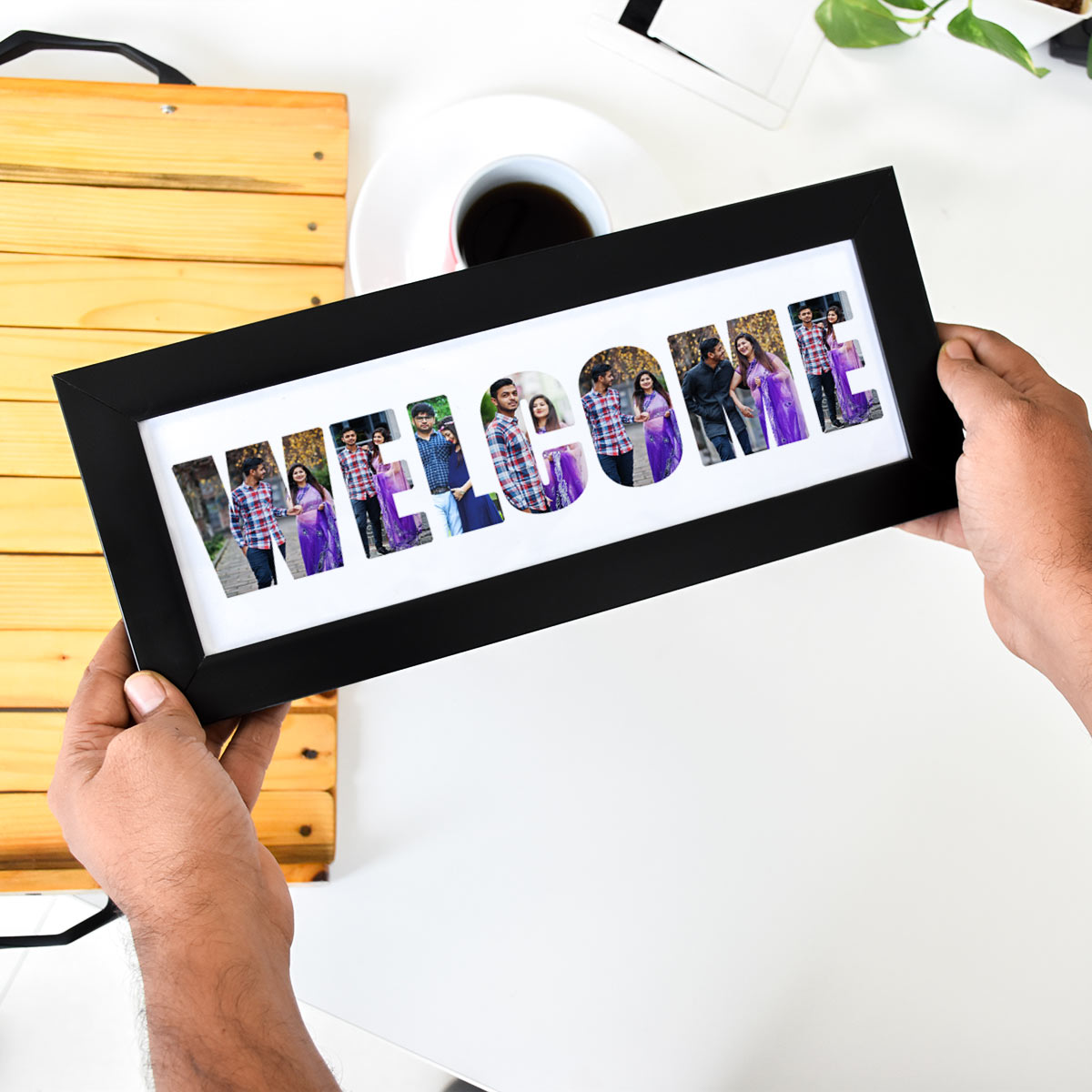 Personalised Warm Welcoming Frame