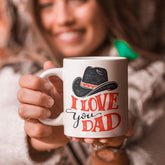 Love You Dad Ceramic Coffee Mug Gift For Father's Day 1