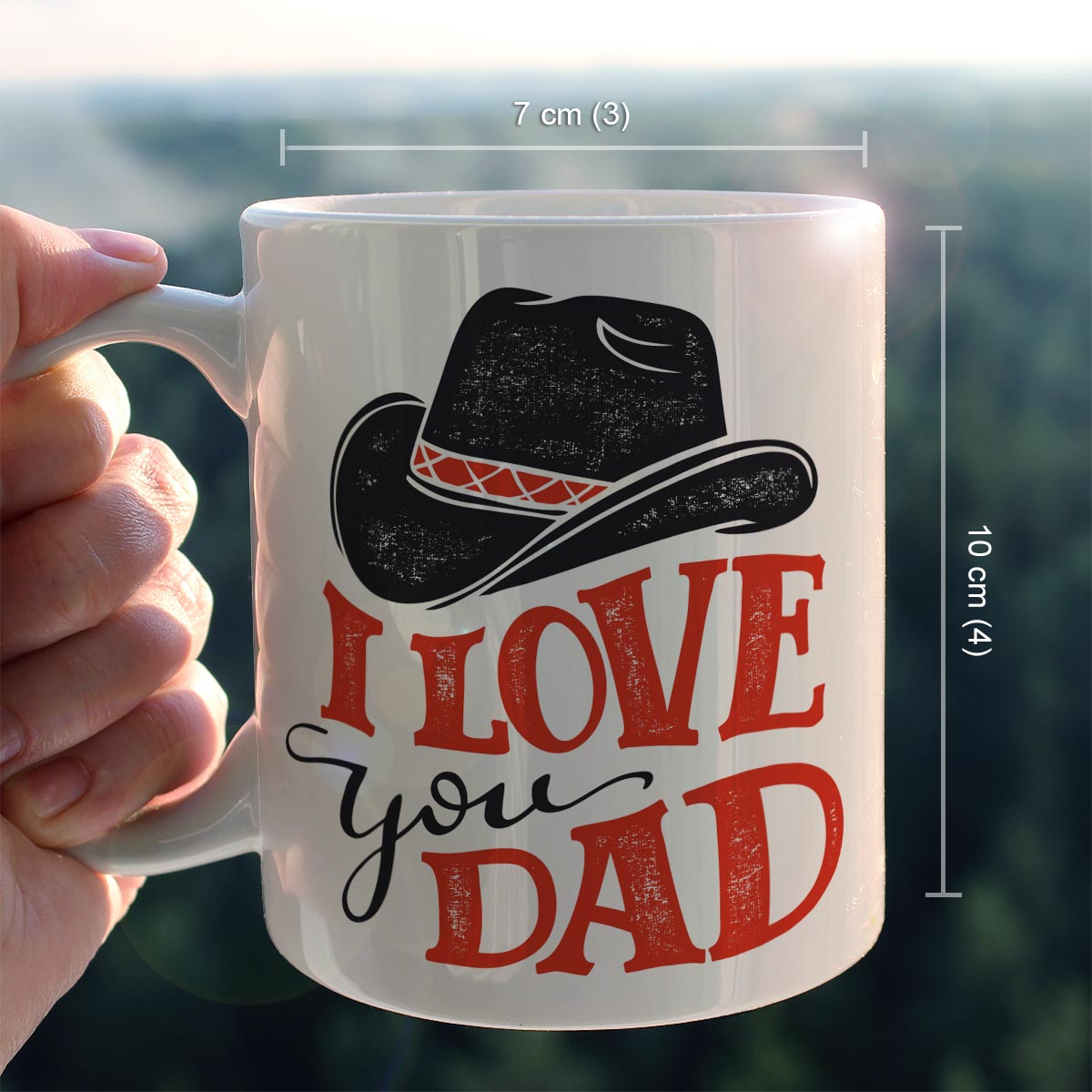 Love You Dad Ceramic Coffee Mug Gift For Father's Day 5