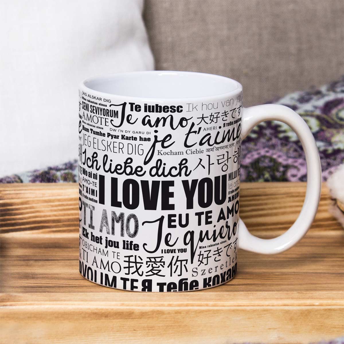 Language Of Love Ceramic Mug