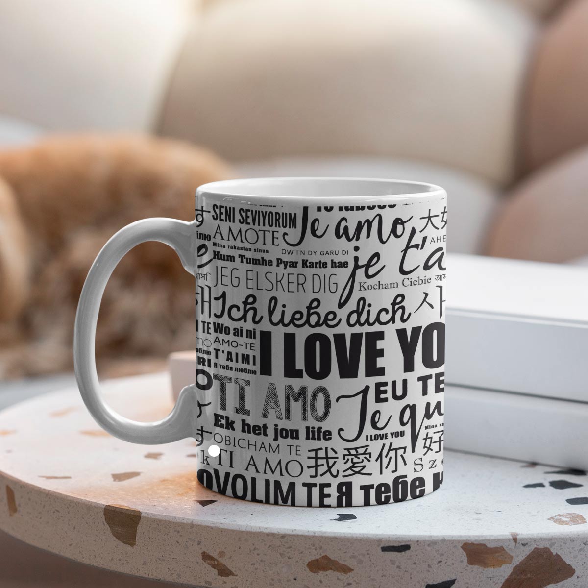 Language Of Love Ceramic Mug