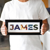 Personalised Superheroes Name Frame