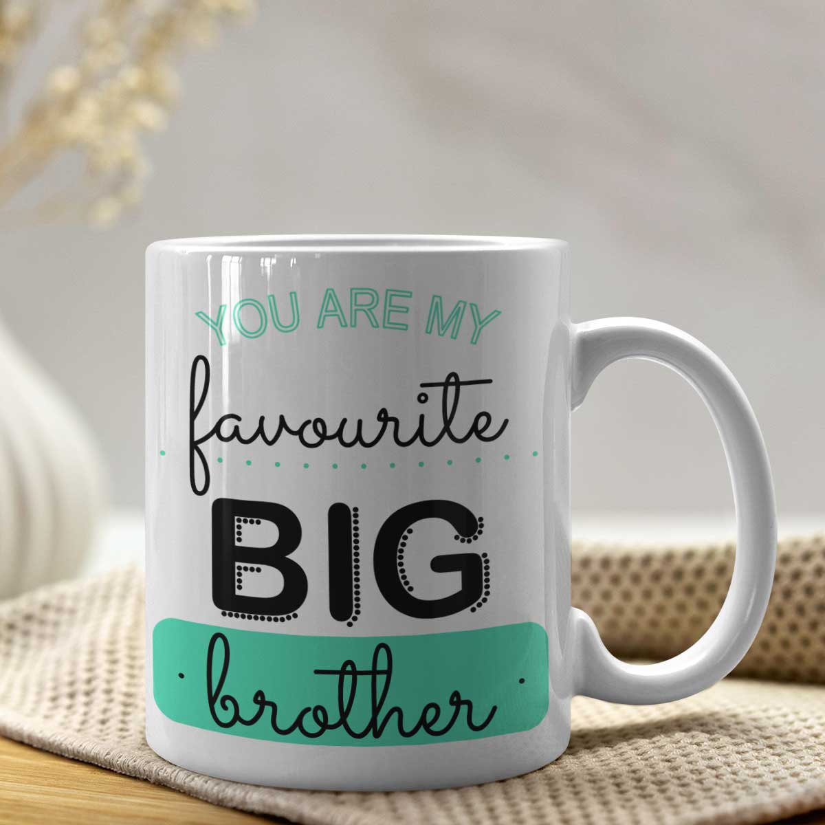Order Favourite Big Brother Mug online at lowest prices in India from  Giftcart.com
