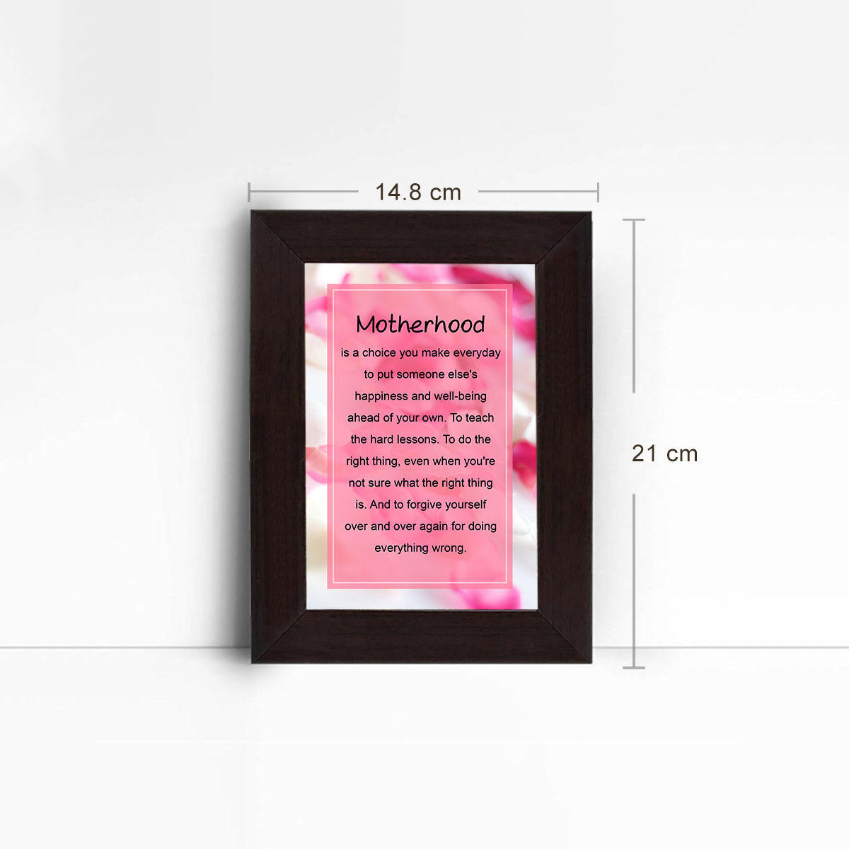 Motherhood Poster Frame Gift For Mother's Day