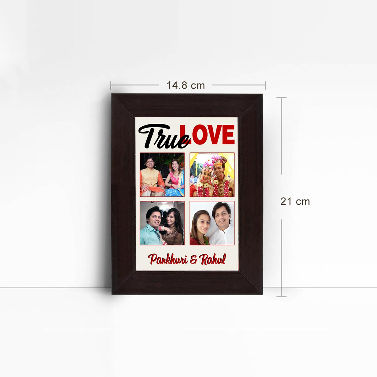 Personalised Love Photo Print Frame