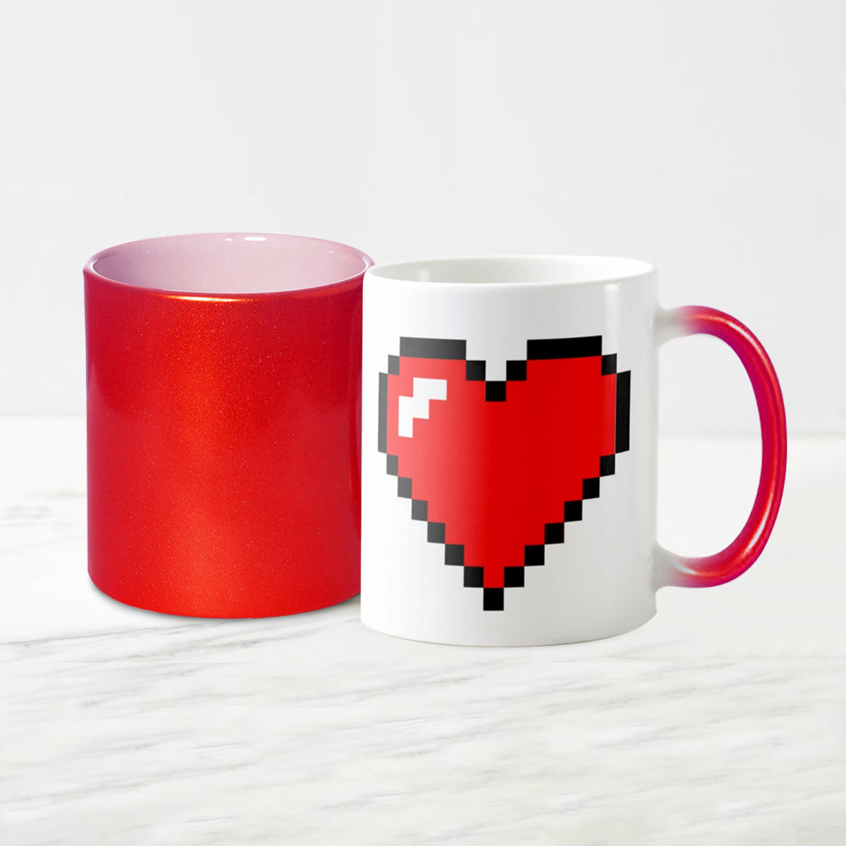 Personalised My Heart Magic Mug