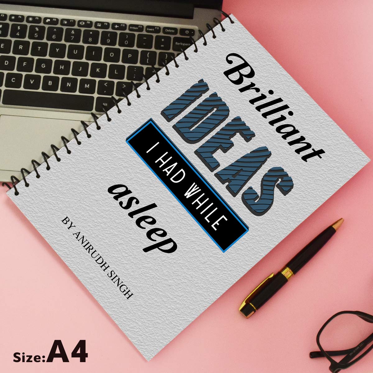 Brilliant Ideas Personalised Notebook