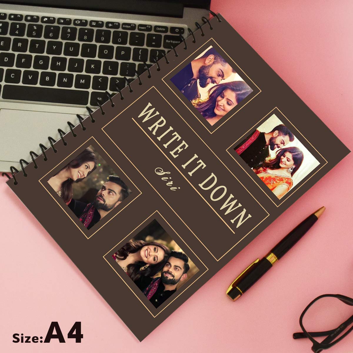Write It Down Photo Personalised Notebook