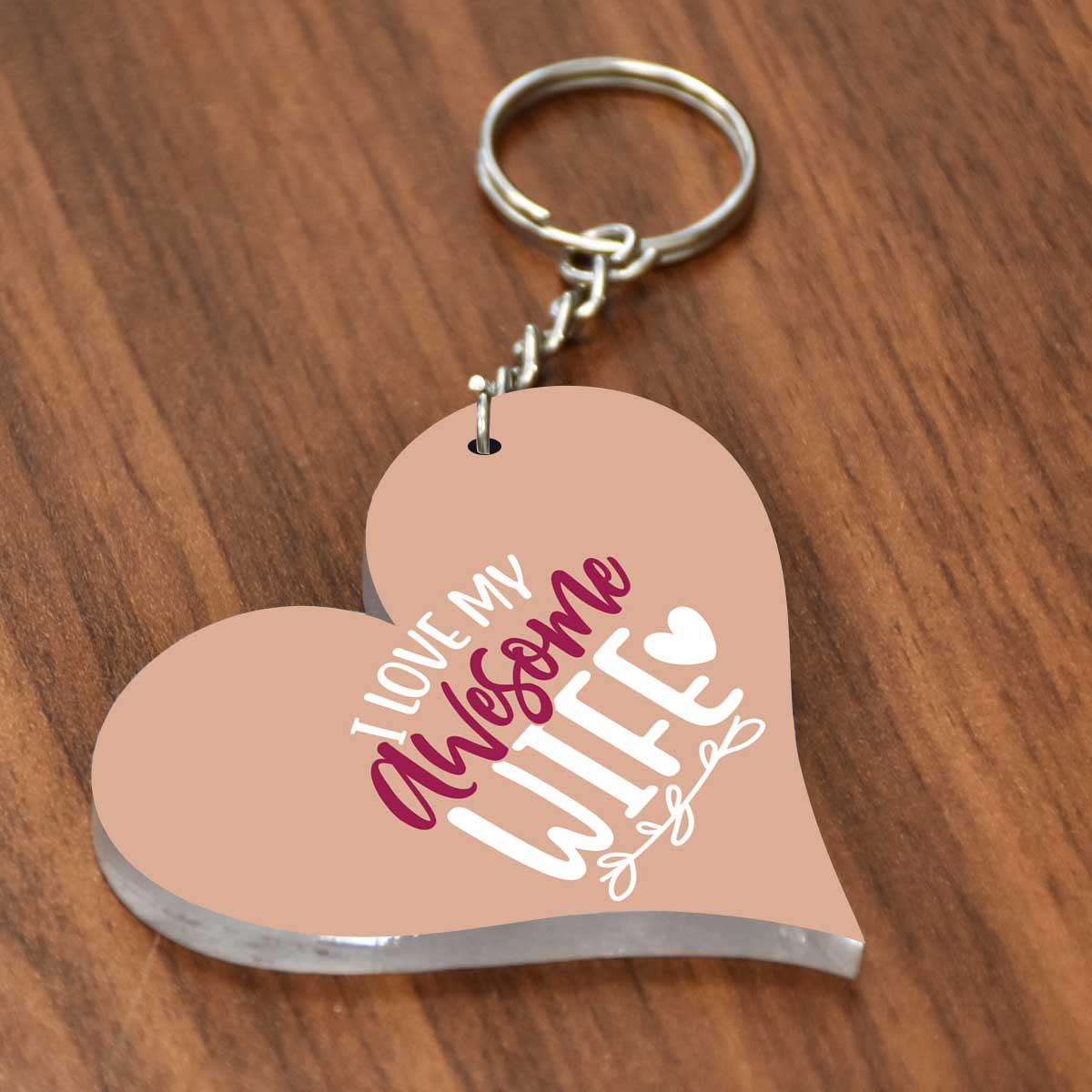 Best Wife Keychain
