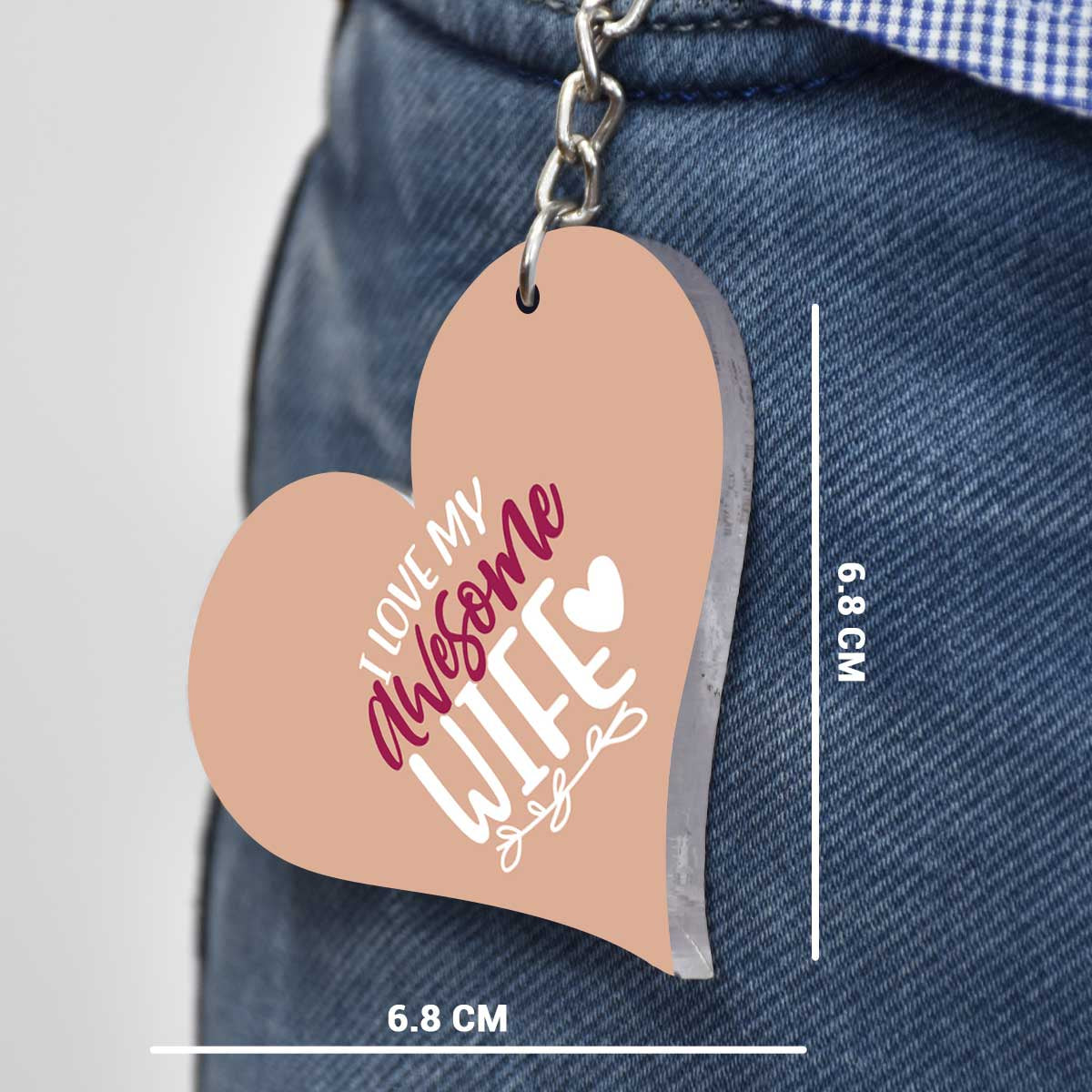 Best Wife Keychain
