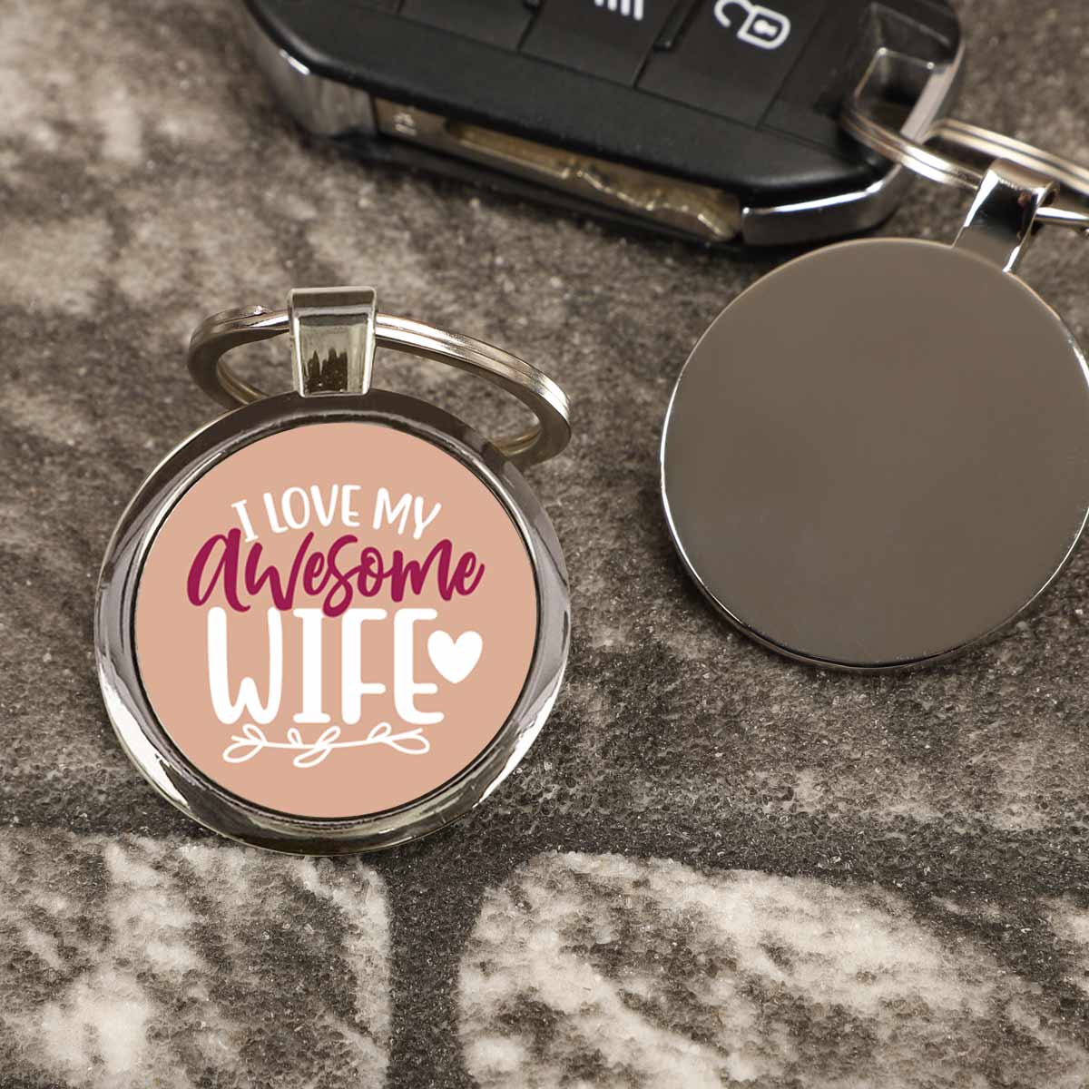 Best Wife Keychain
