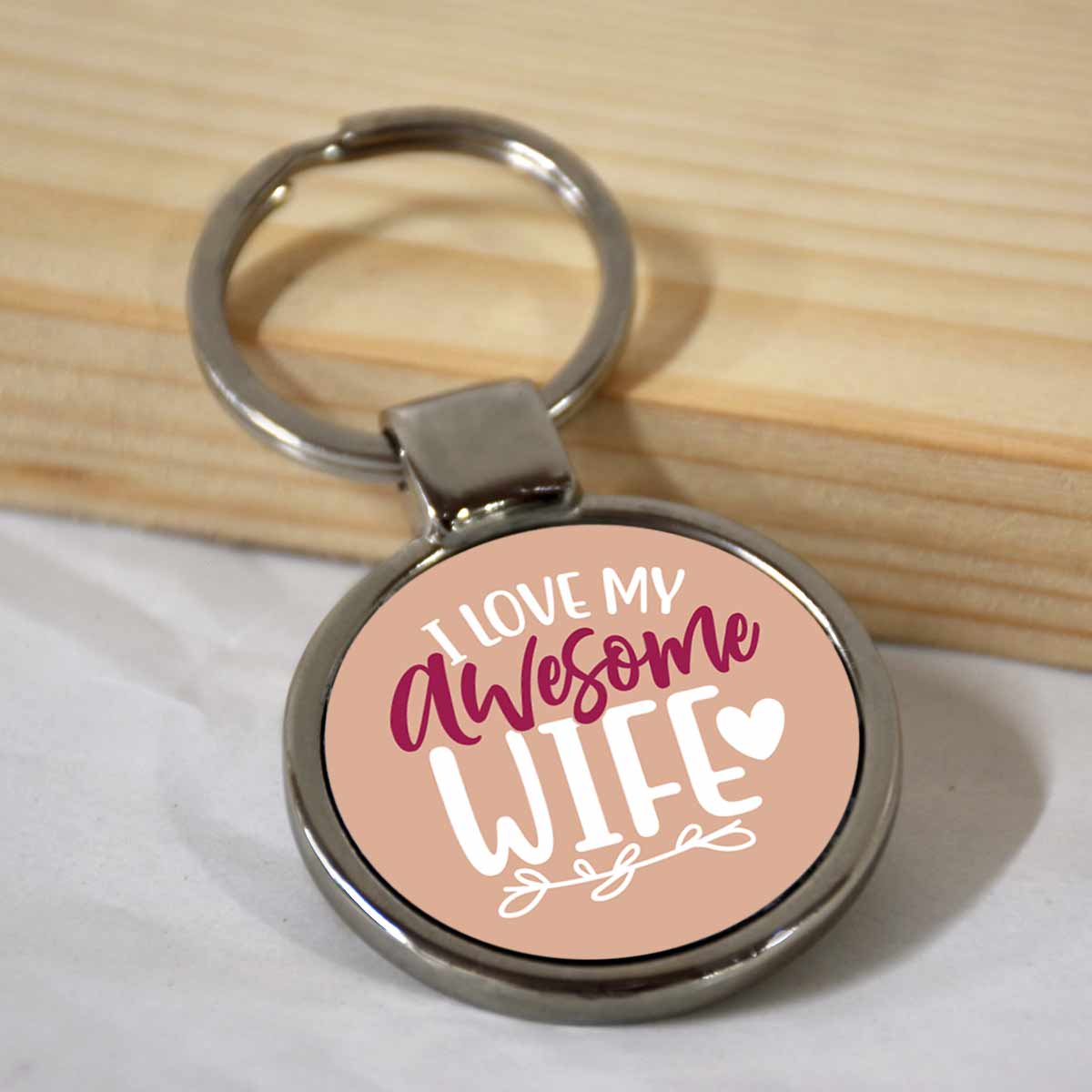 Best Wife Keychain