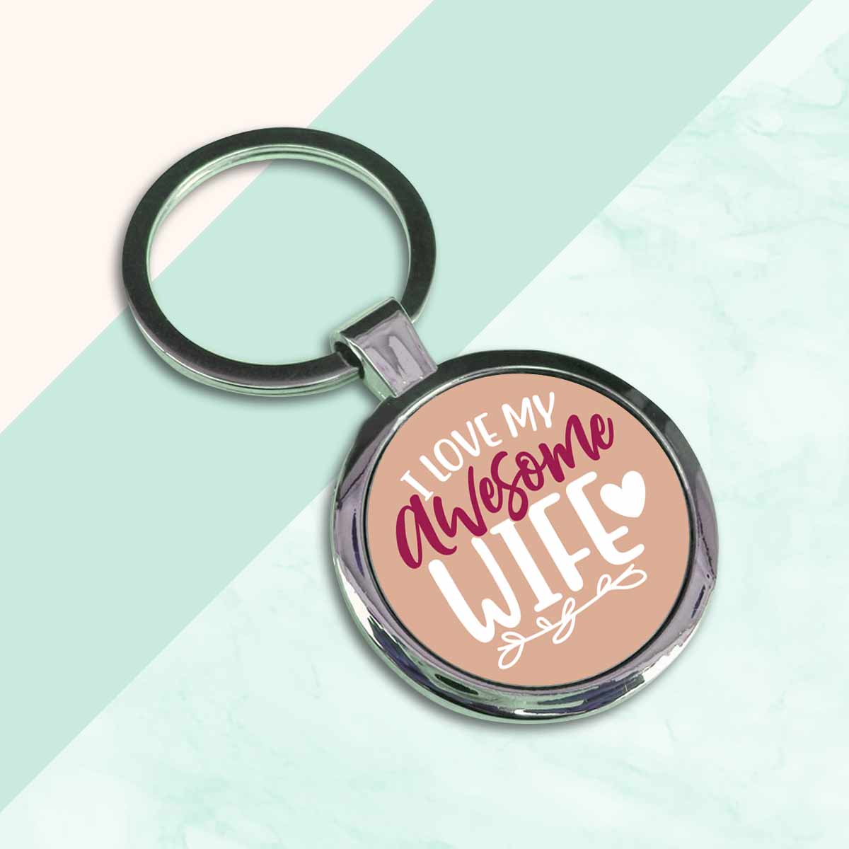 Best Wife Keychain