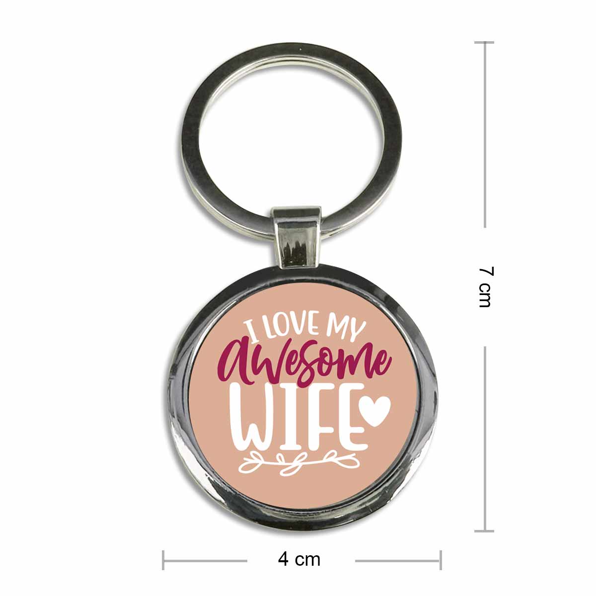 Best Wife Keychain