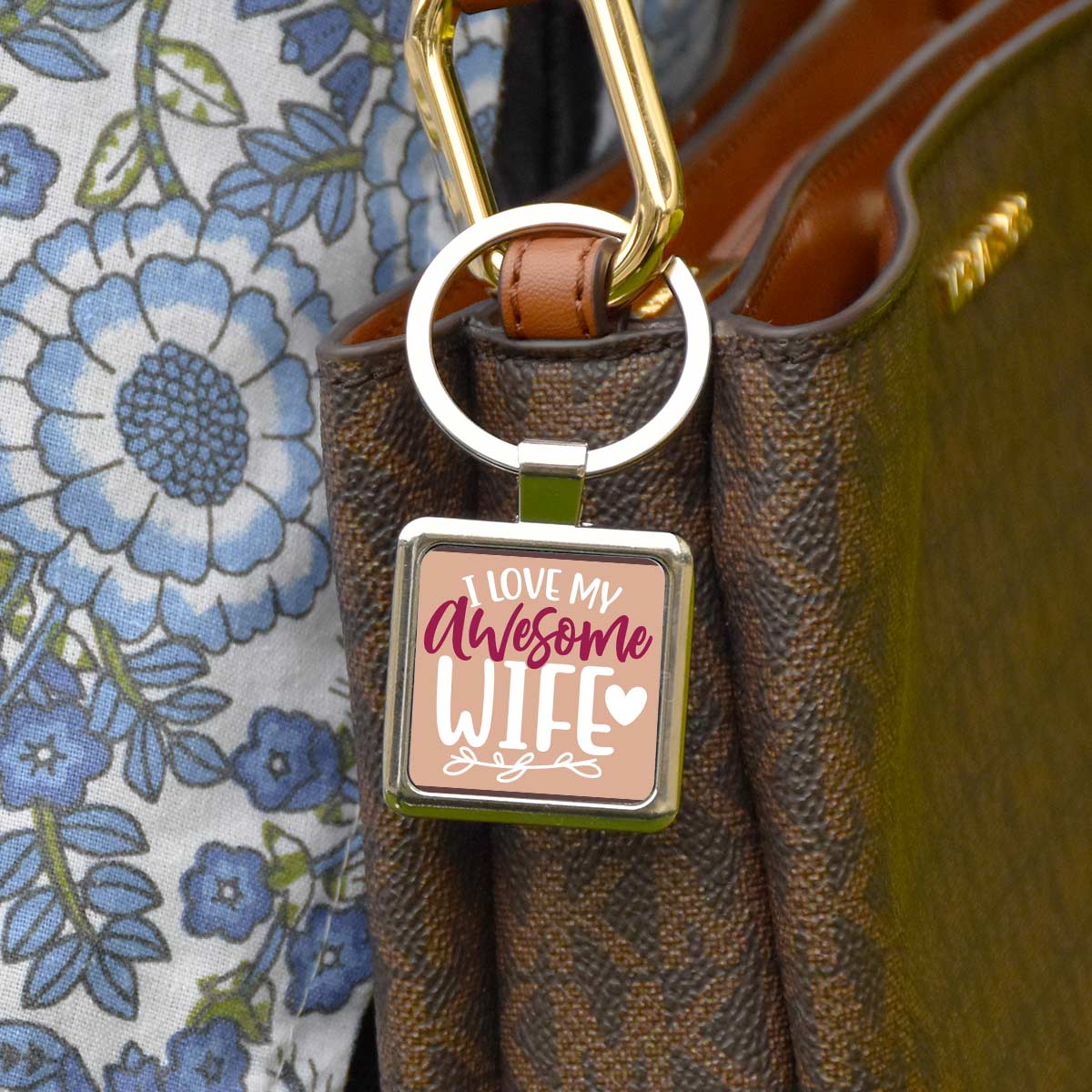 Best Wife Keychain