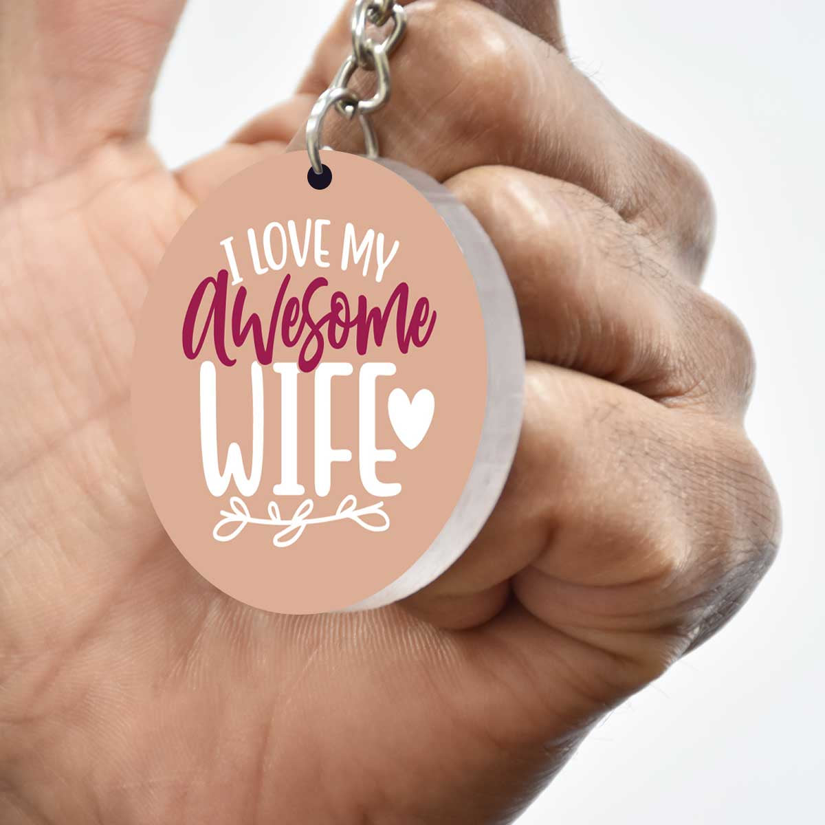 Best Wife Keychain