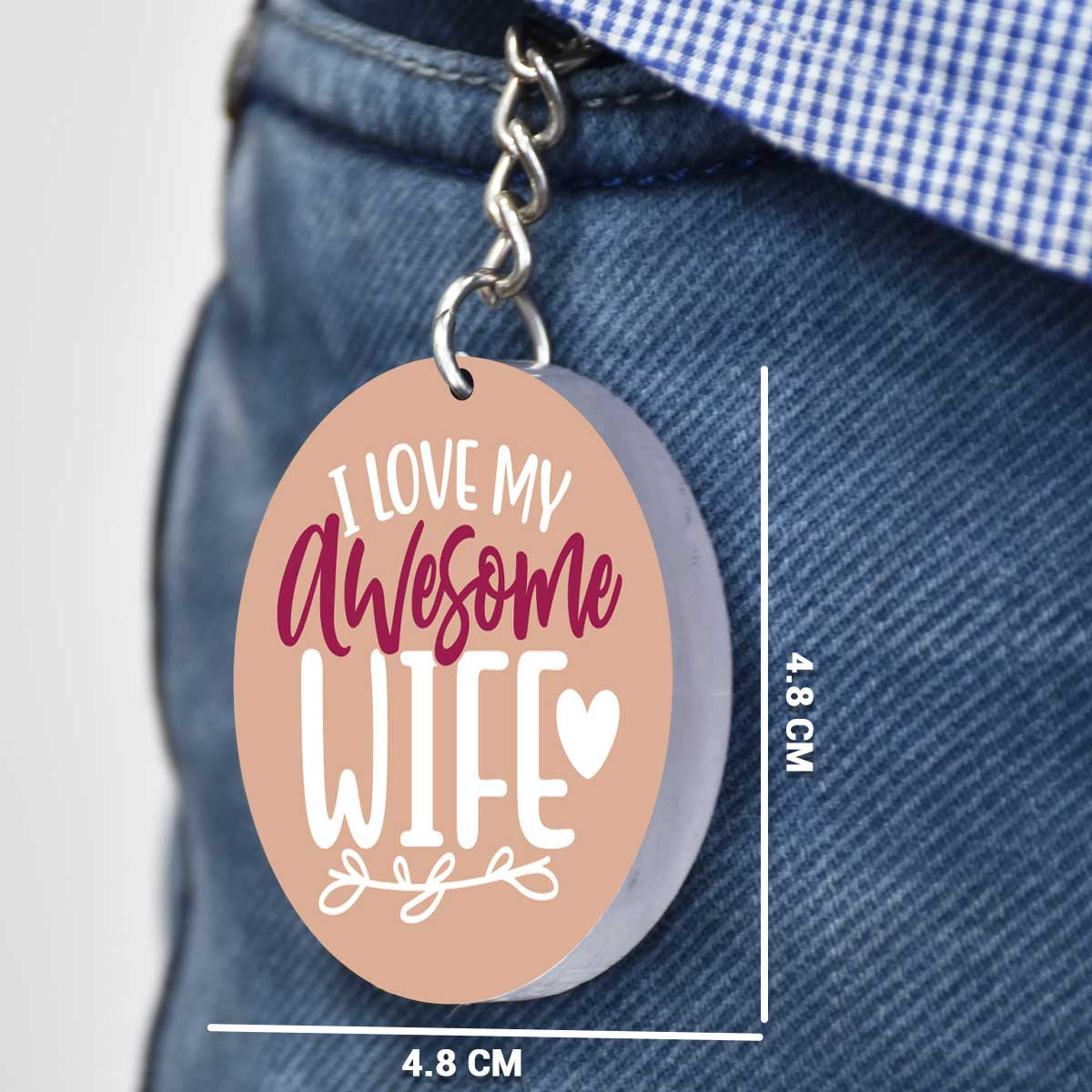 Best Wife Keychain