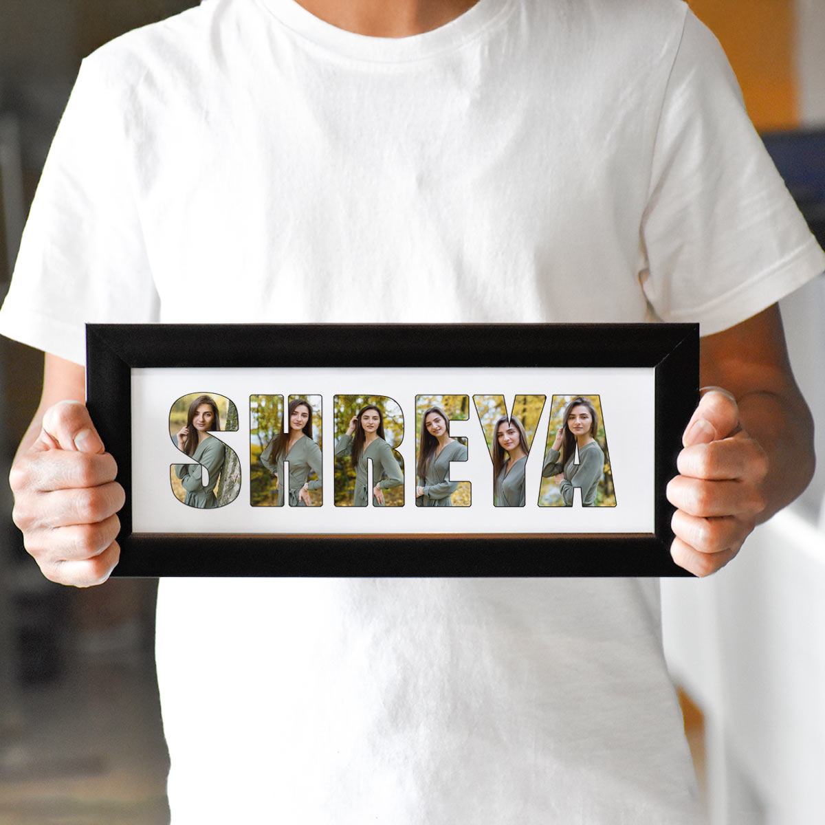 Personalised Name The Frame