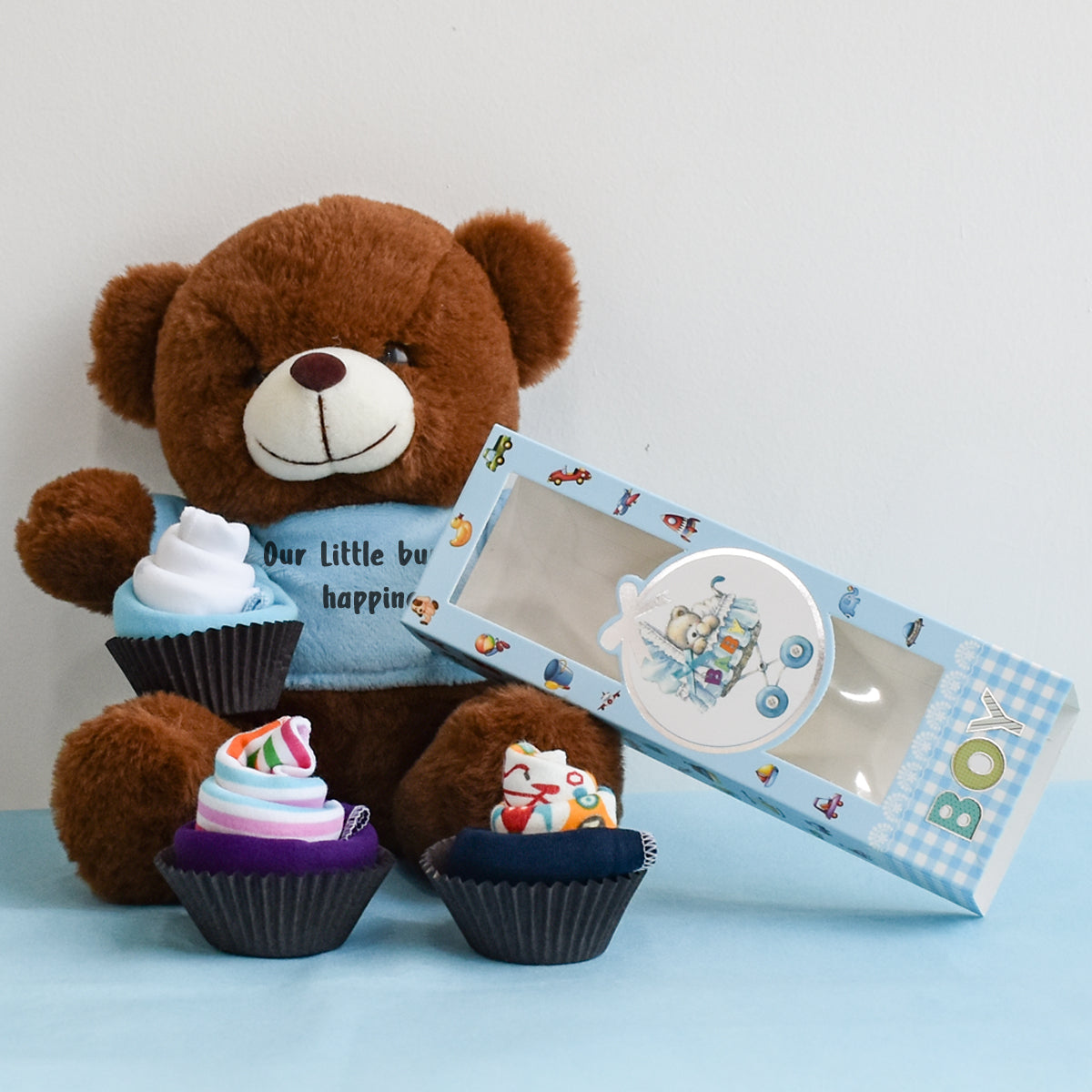 Sweetest New Baby Boy Gift Hamper-2