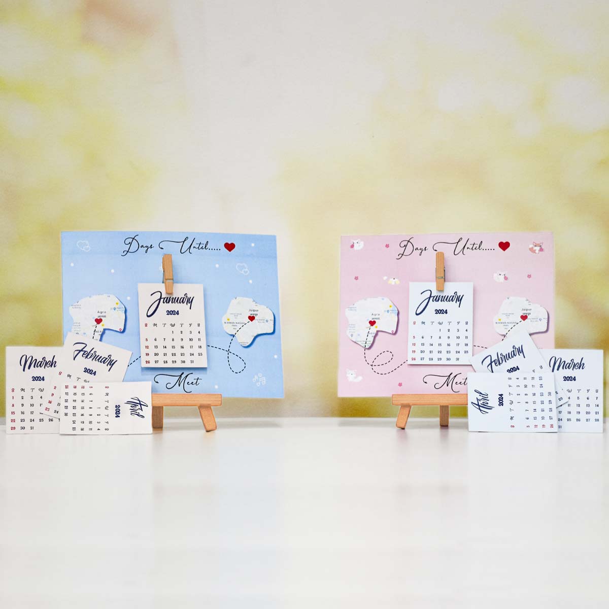 Kitna Door Kitne Pass Countdown Calendar Gift For Valentine's Day-4